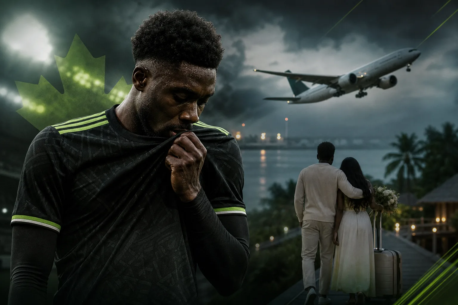Titelbild: Alphonso Davies fehlt Kanada: Bayern-Star reist auf Hochzeitsreise