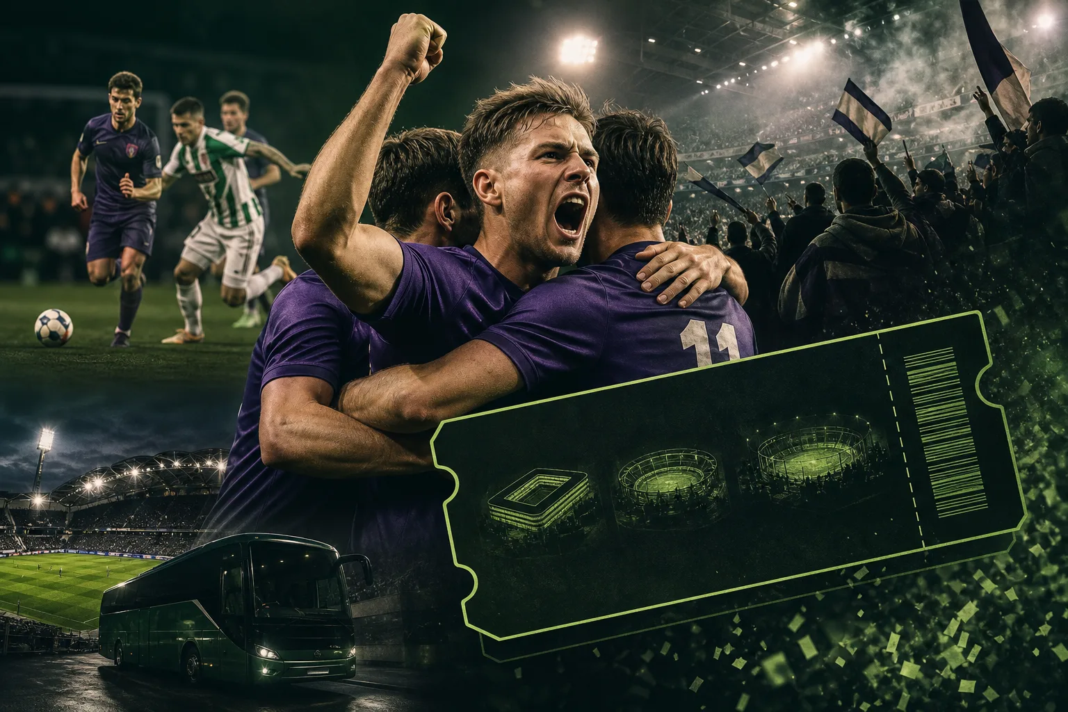 Titelbild: FK Austria Wien startet geschützten Ticketverkauf für Derby, Ried und Cup