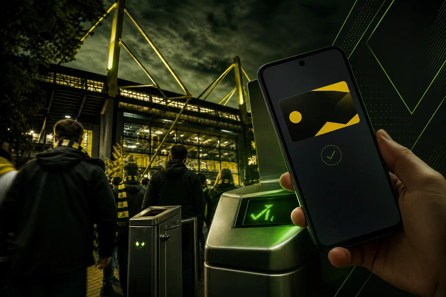 Titelbild: NFC-Ticketing bei Borussia Dortmund: Android-Nutzer können ab Heimspiel kontaktlos einlassen