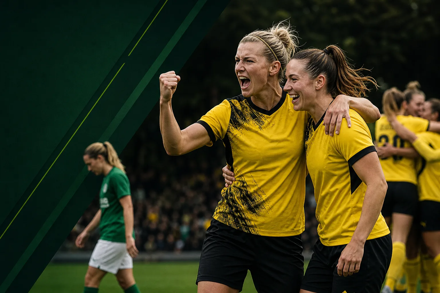 Titelbild: BVB Frauen demontieren Rhenania Bottrop mit 11:0 – Maier und Popp treffen dreifach