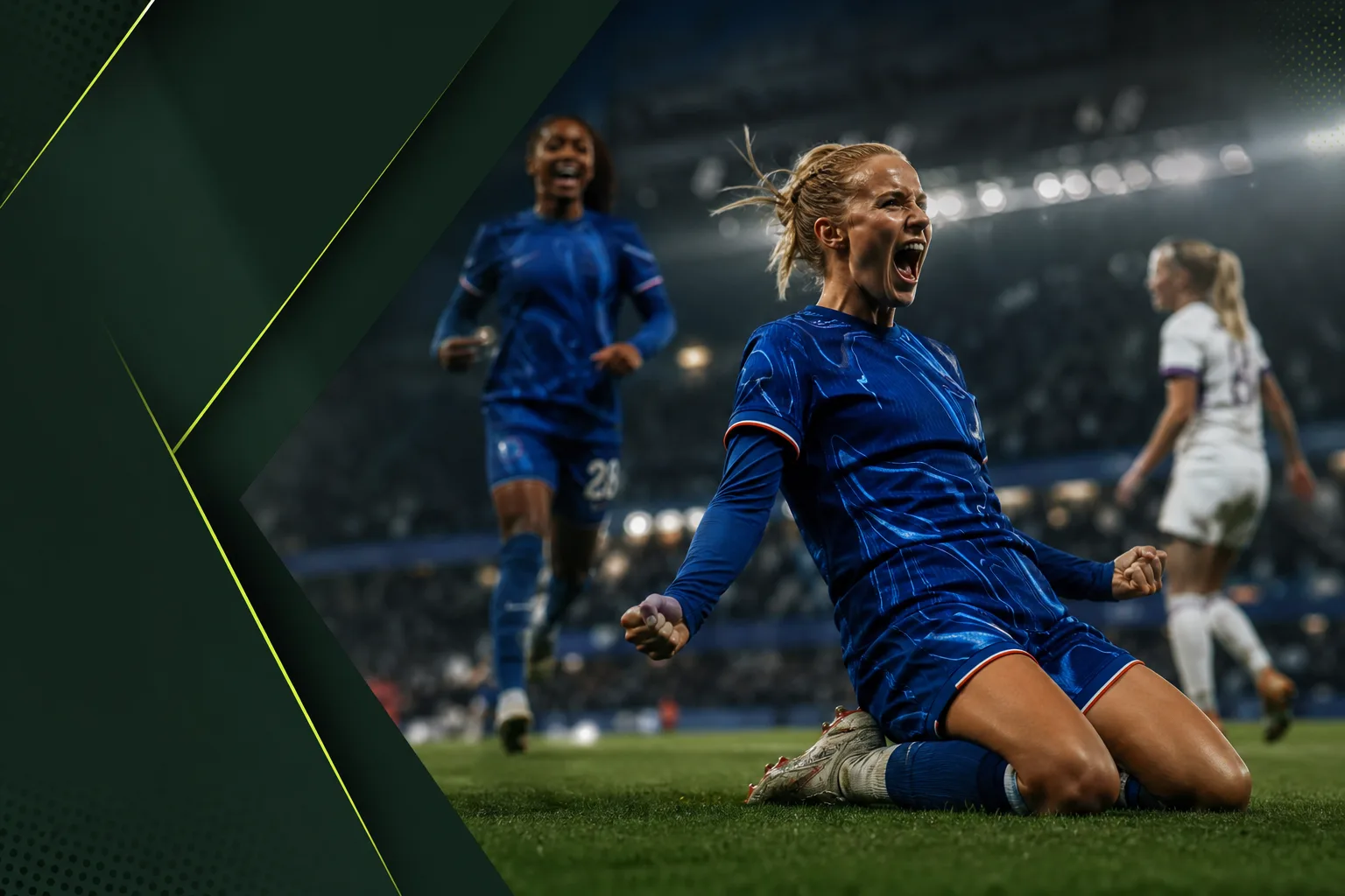 Titelbild: Chelsea gewinnt 1:0 gegen Austria Wien zum Auftakt der UWCL