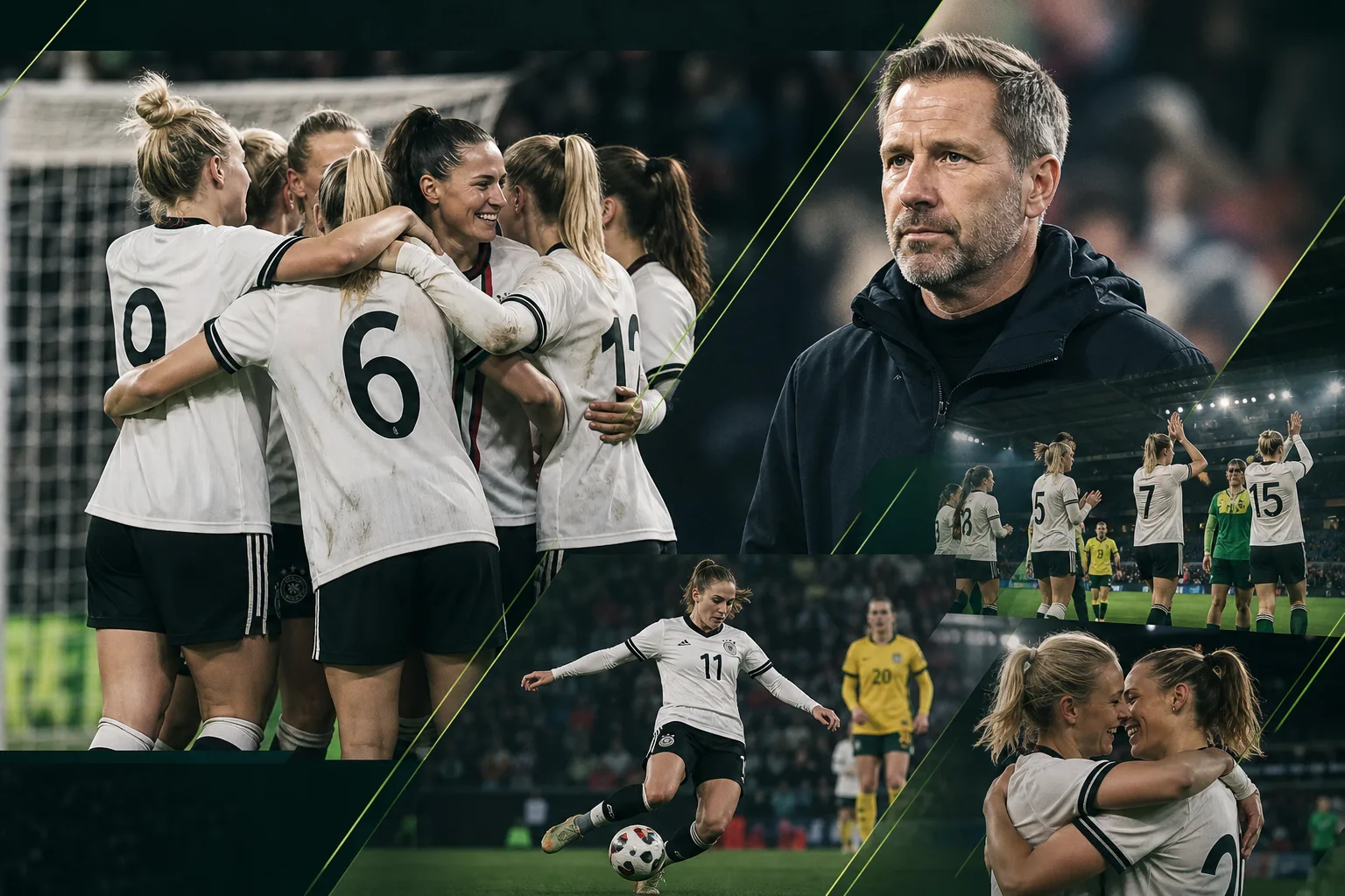 Titelbild: Deutschland schlägt Australien 4:2 in Karlsruhe
