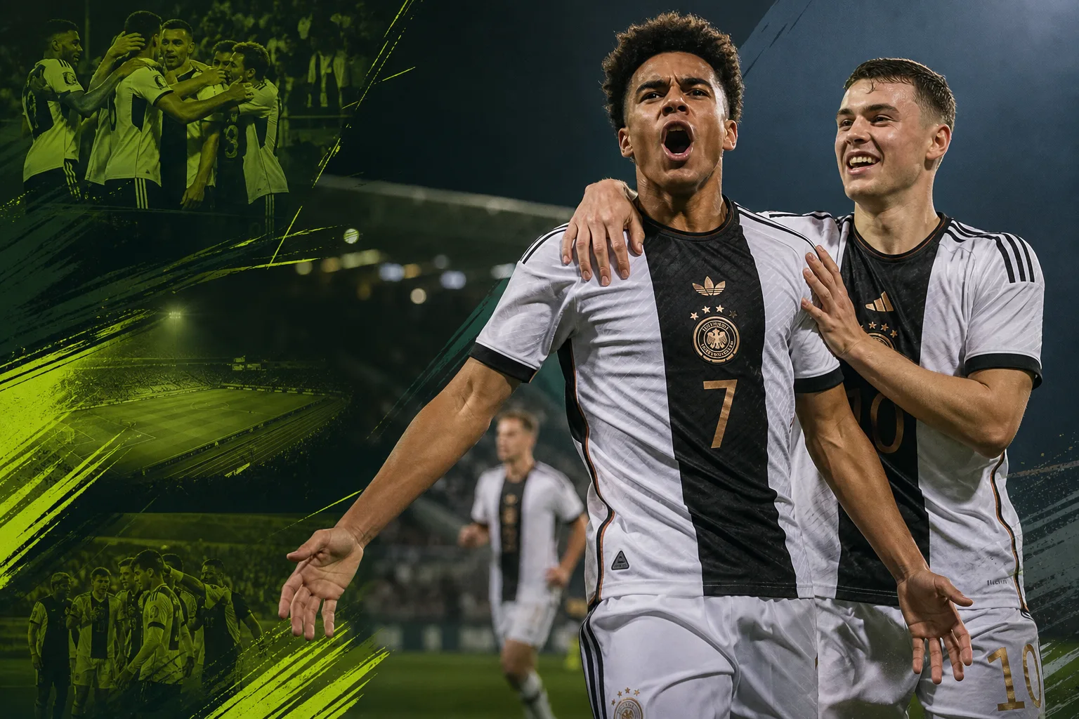 Titelbild: Deutschland U21 demontiert Lettland 4:0 – Brunner trifft doppelt