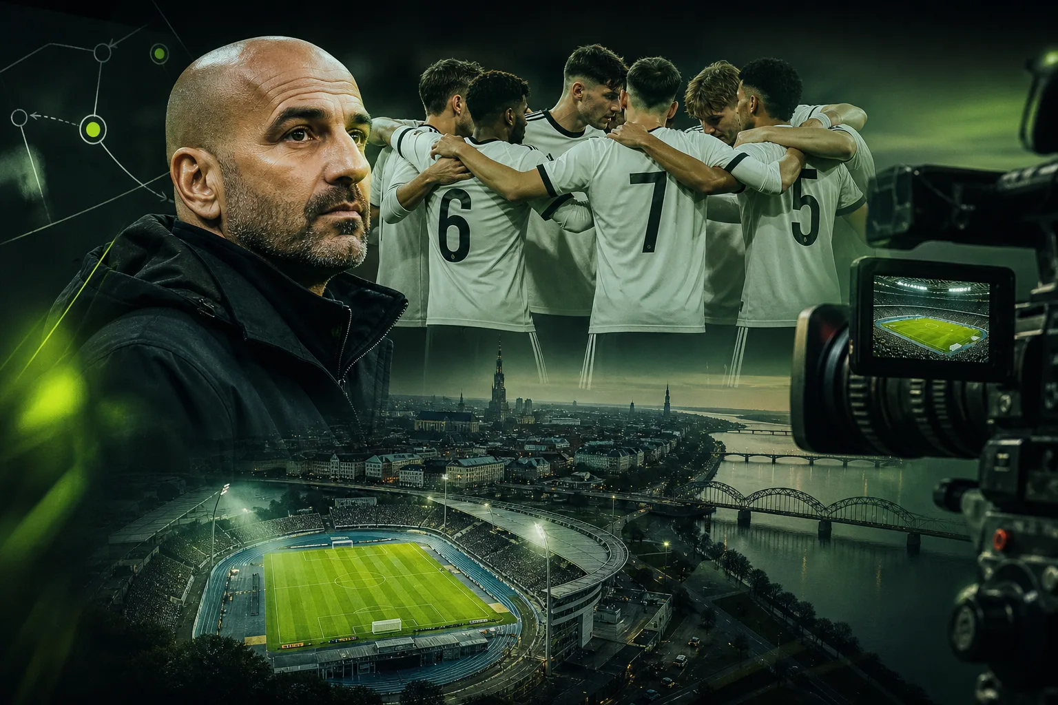 Titelbild: DFB‑U21 live in Riga: Deutschland reist nach Lettland zur EM‑Qualifikation