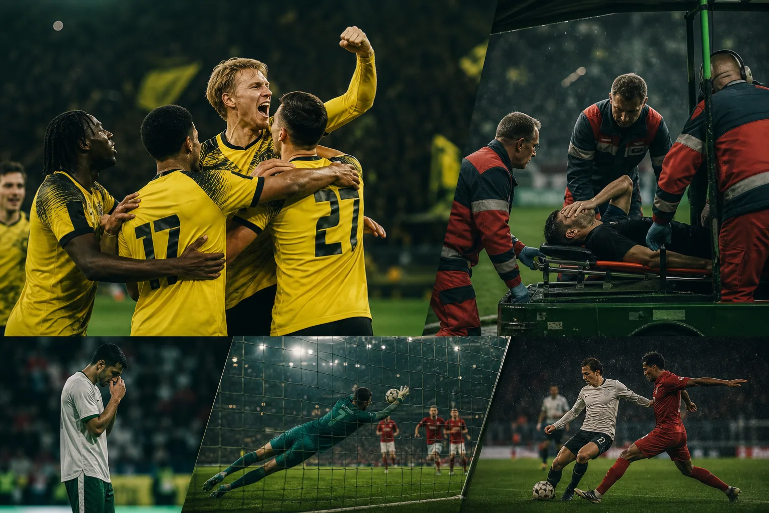 Titelbild: Dortmund jubelt – und bangt: Die wichtigsten Fußball‑Meldungen aus der DACH‑Region in den letzten 24 Stunden
