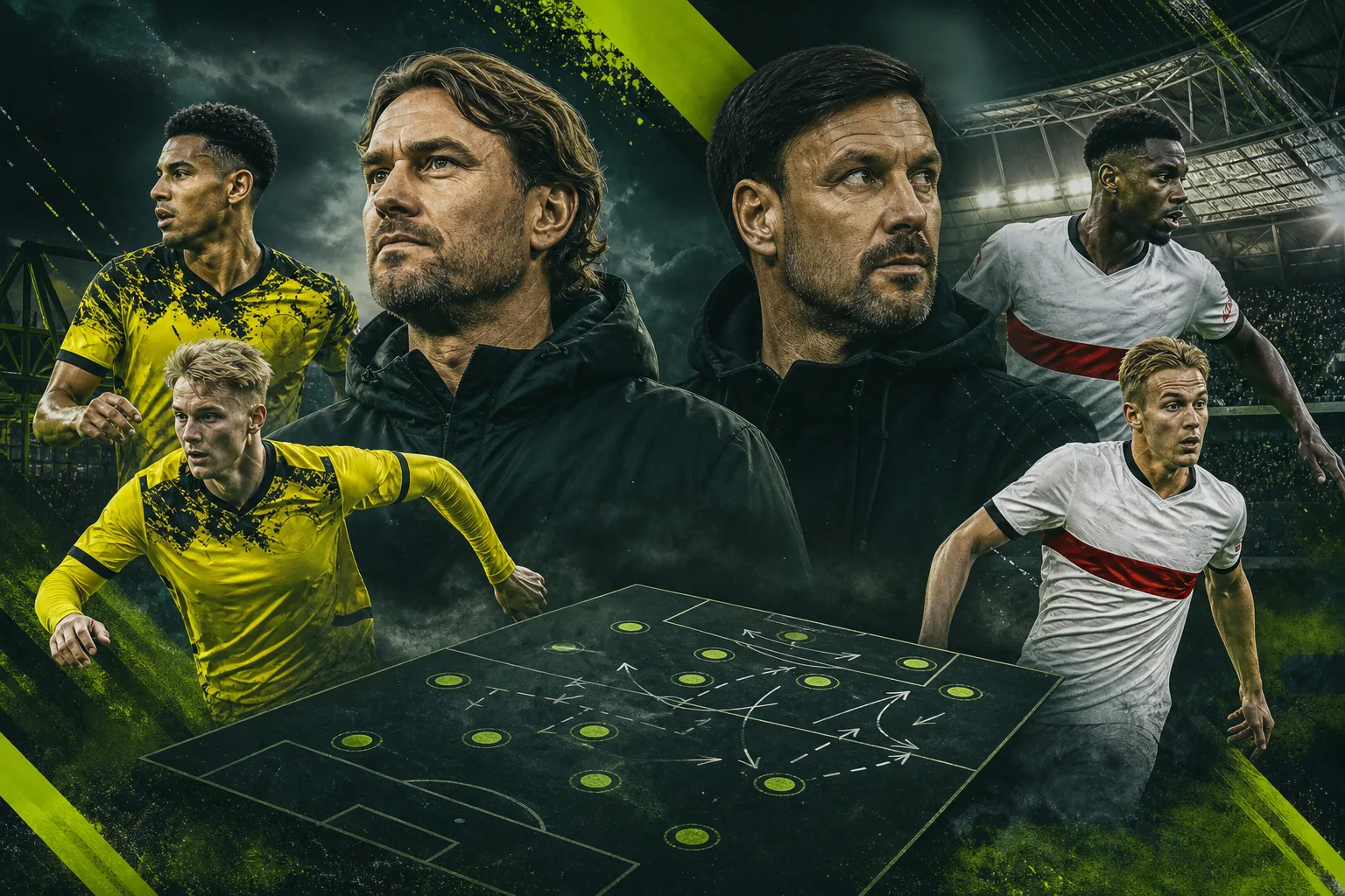 Titelbild: Borussia Dortmund vor dem Auswärtsspiel in Stuttgart: Vorschau und Analyse