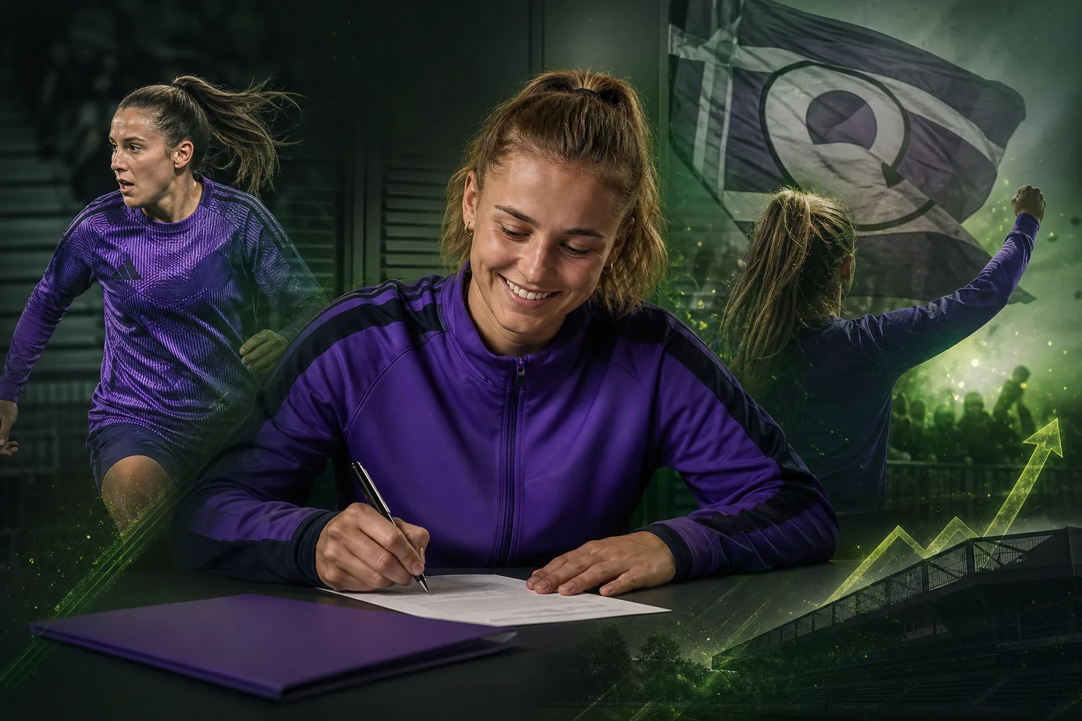 Titelbild: Elisa Pfattner verlängert bei FK Austria Wien langfristig bis 2029