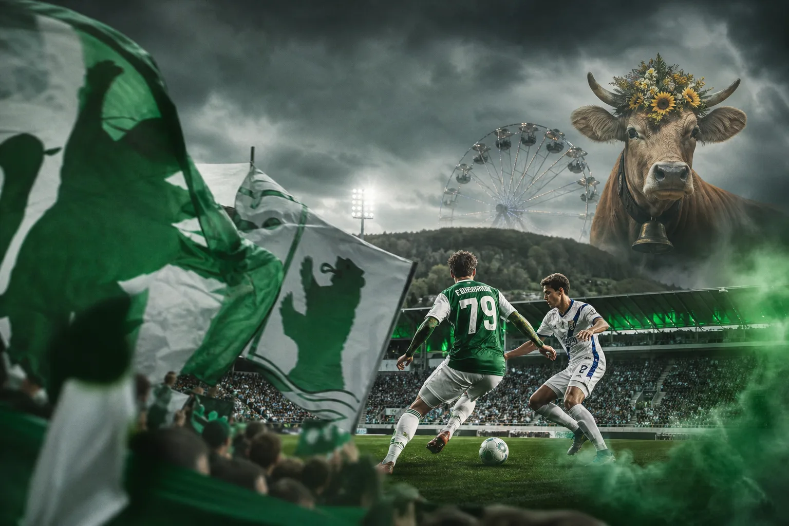 Titelbild: FC St.Gallen gegen FC Lausanne‑Sport: OLMA‑Match kehrt ins Berit Sitterstadion zurück