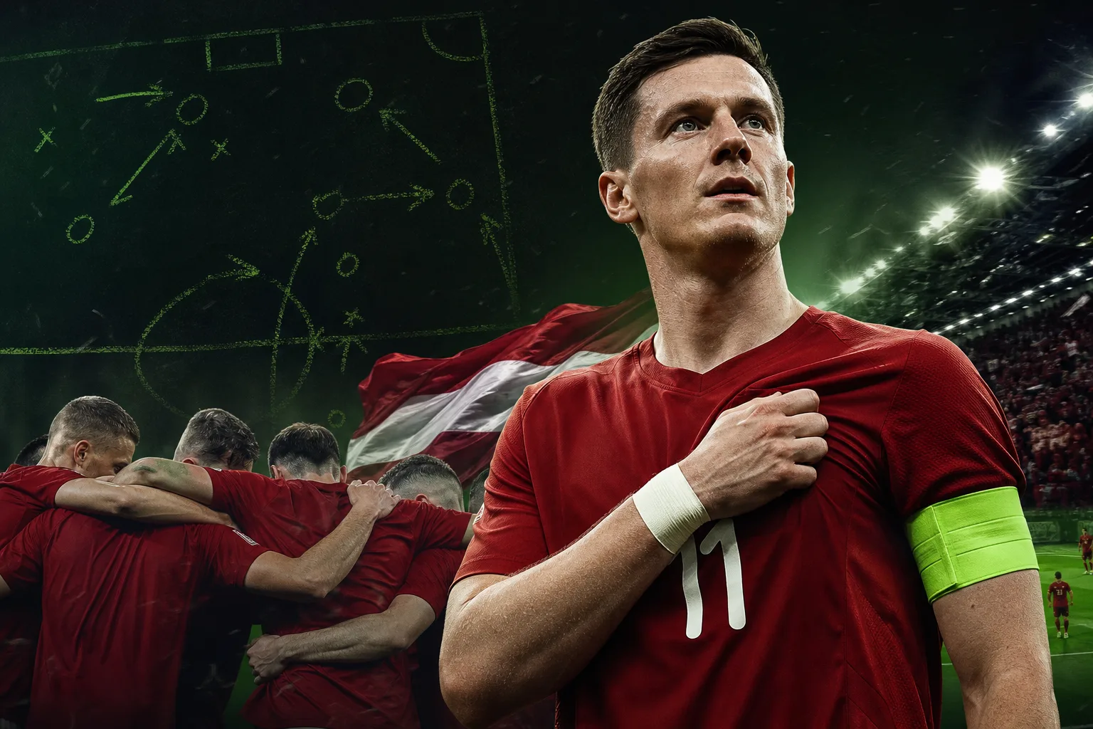Titelbild: Michael Gregoritsch zum Kapitän des ÖFB‑Teams gegen Israel ernannt