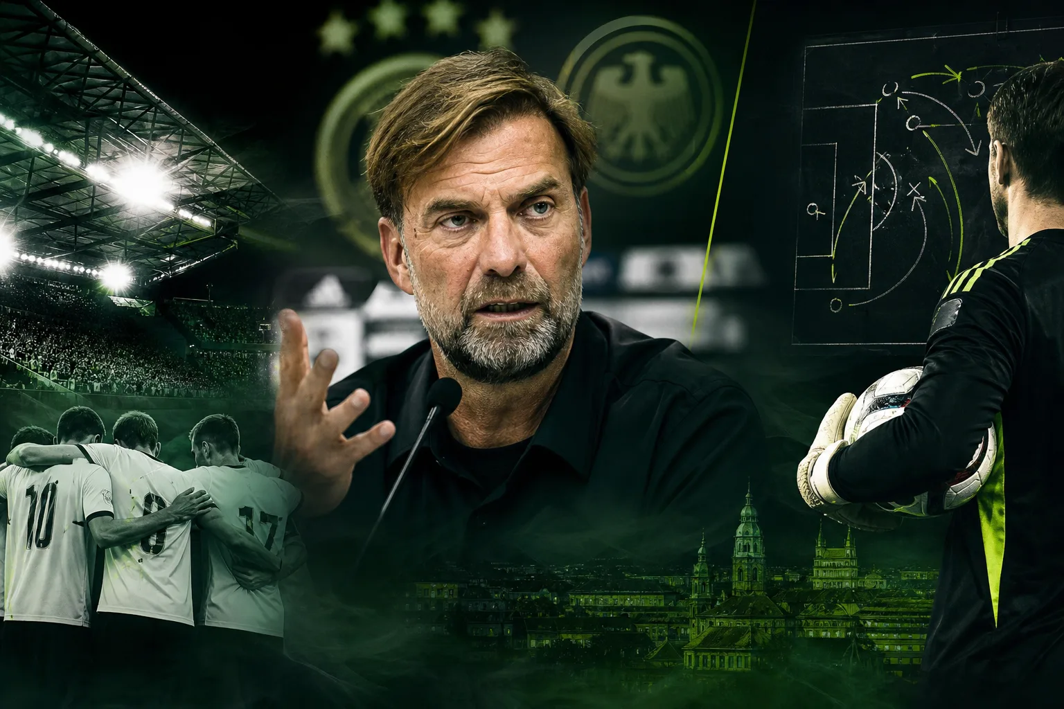 Titelbild: Klopp vor Heimdebüt: Deutschland empfängt Griechenland in Augsburg