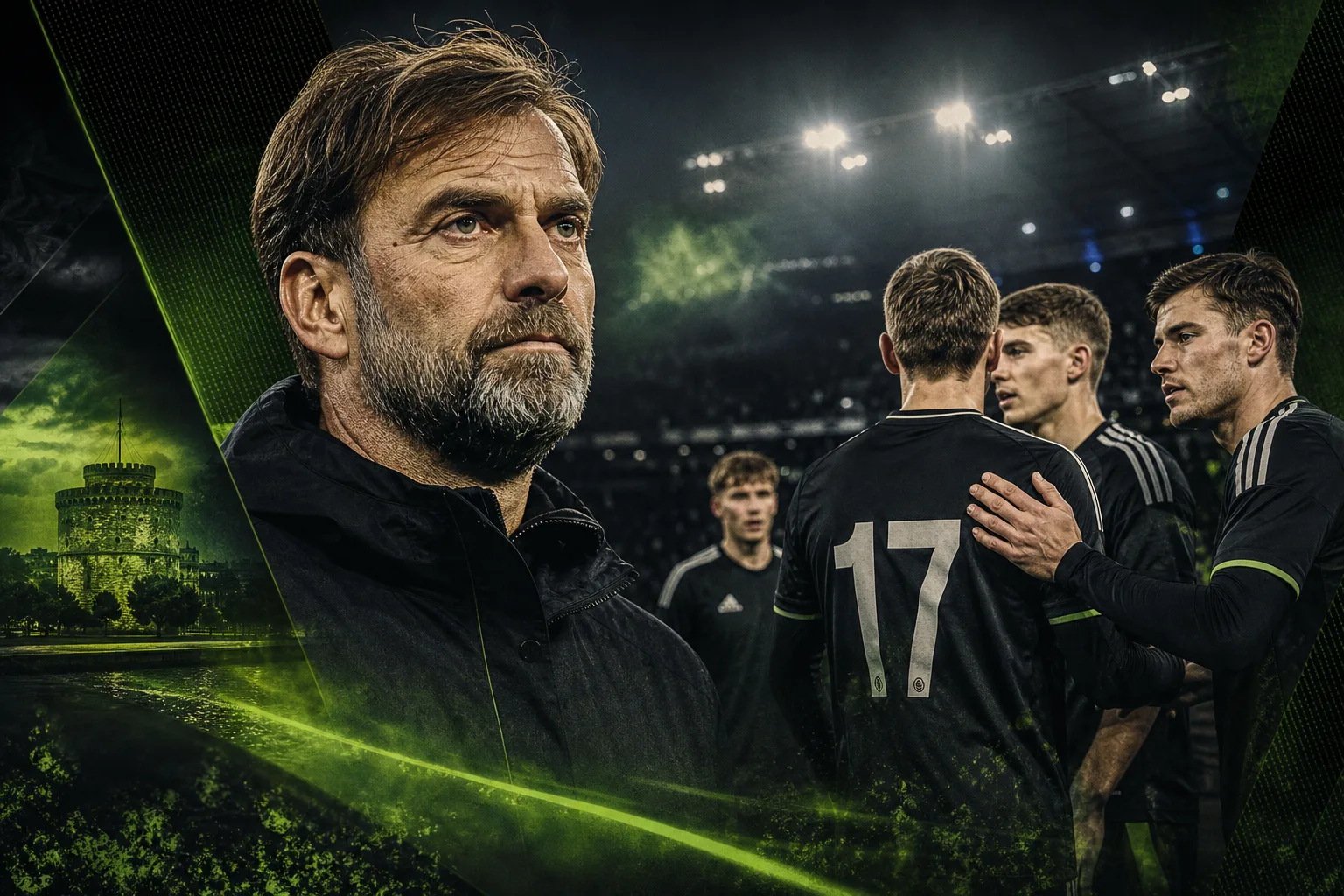 Titelbild: Klopp zieht Bilanz nach 0:0 in Thessaloniki: „Wir haben ein paar Zeichen gesetzt“
