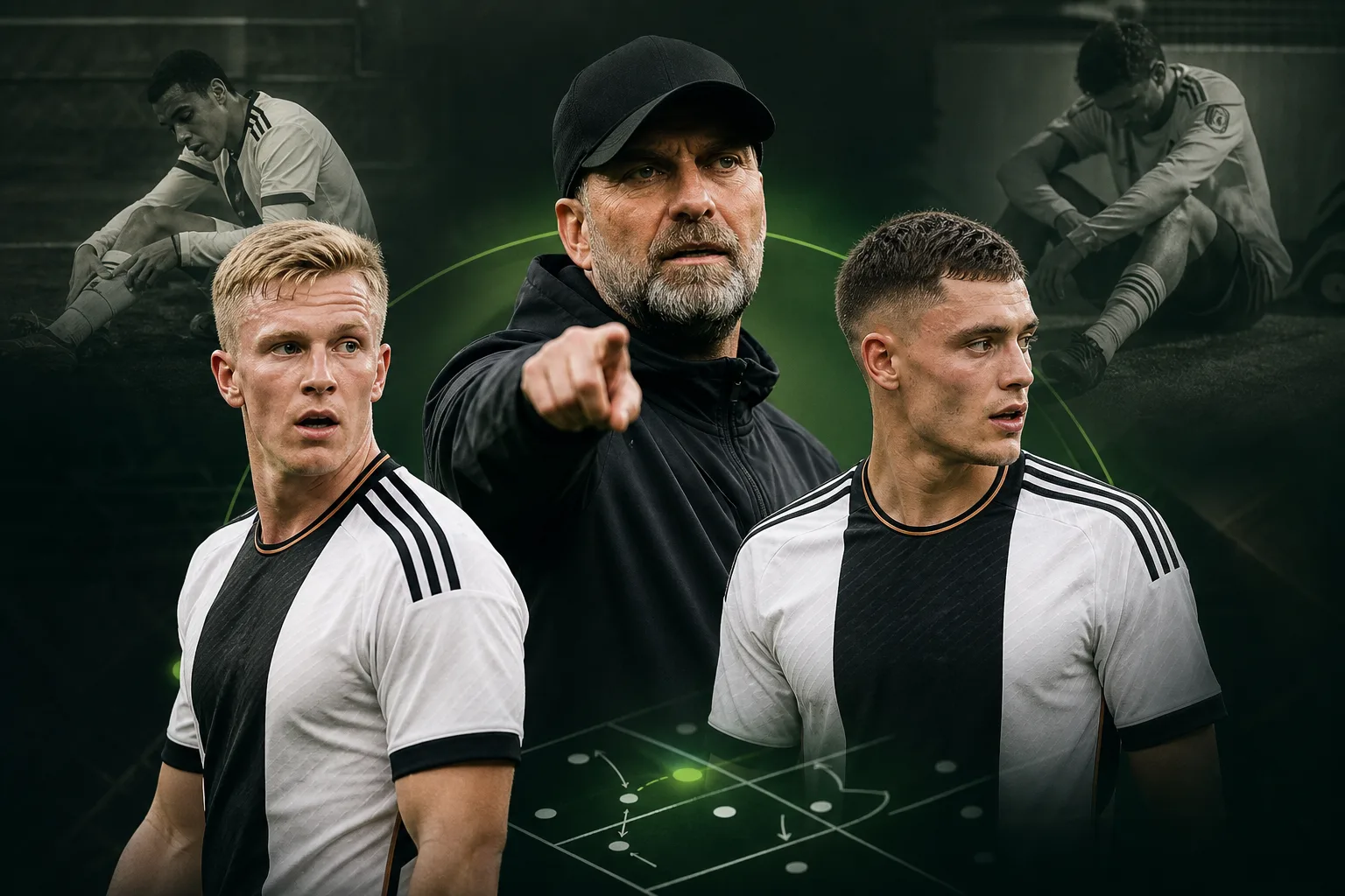 Titelbild: Klopp nominiert Jonathan Burkardt und Florian Wirtz in den DFB‑Kader