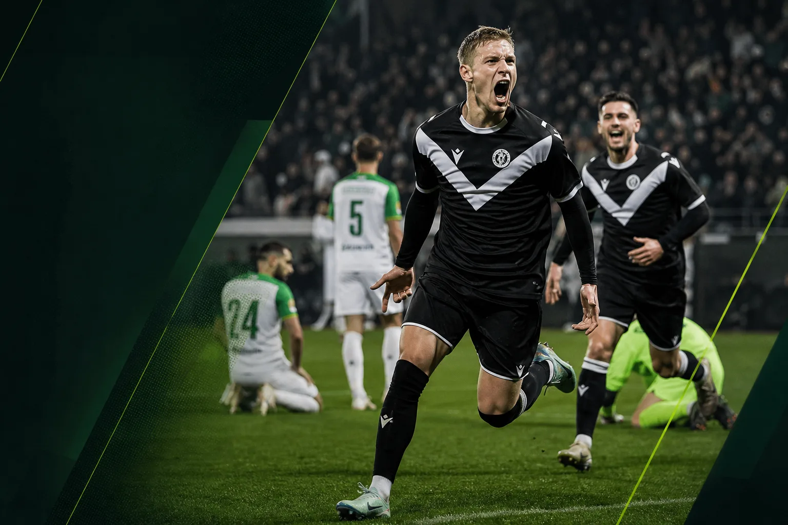 Titelbild: FC Lugano demontiert FC St. Gallen – 4:1 dank Pihlström‑Doppelpack