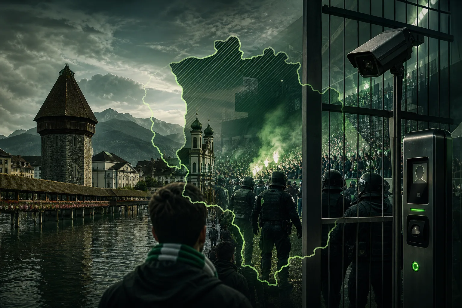 Titelbild: Luzern entscheidet über Fangewalt‑Initiative: Was auf dem Spiel steht