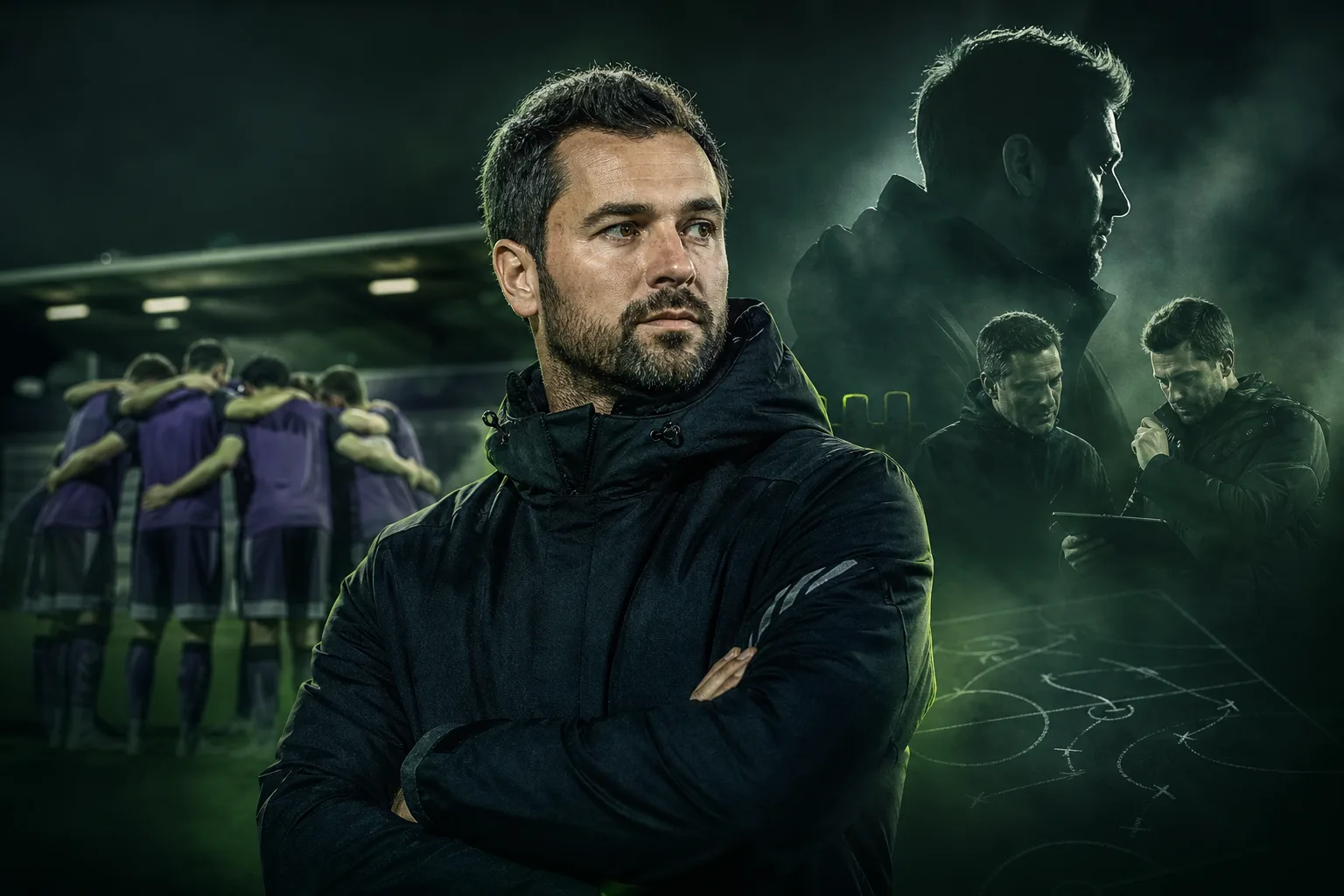 Titelbild: Manuel Takacs interimistisch Trainer der Young Violets