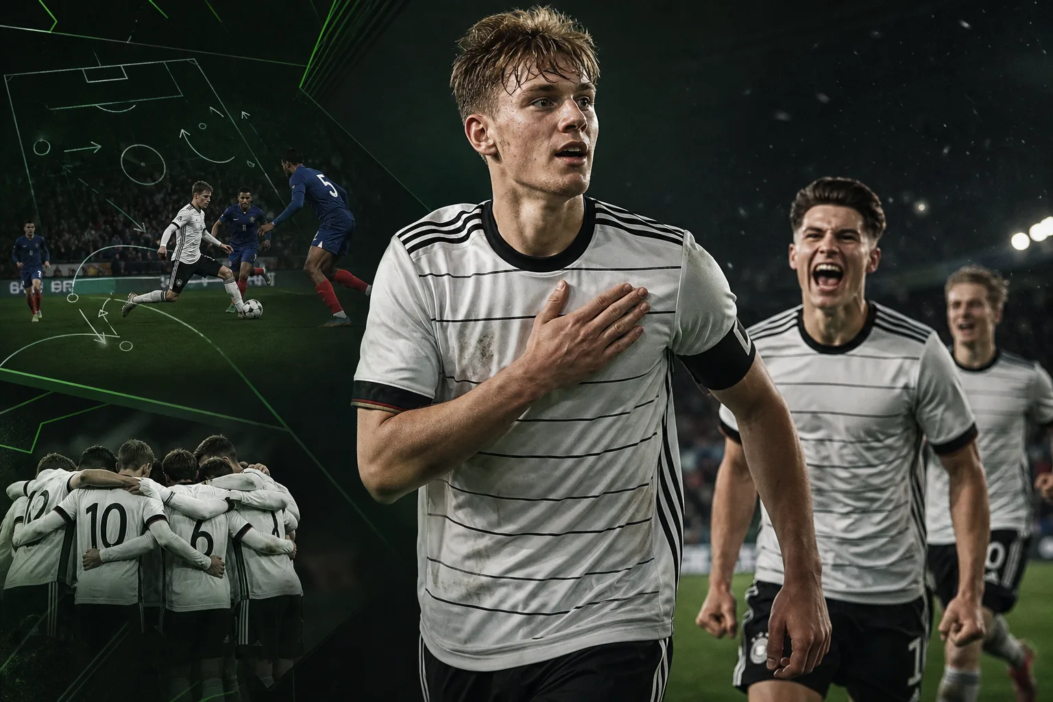 Titelbild: Max Moerstedt: Kapitän schießt Deutschland U20 in La Nucía zum 1:0‑Sieg gegen Frankreich