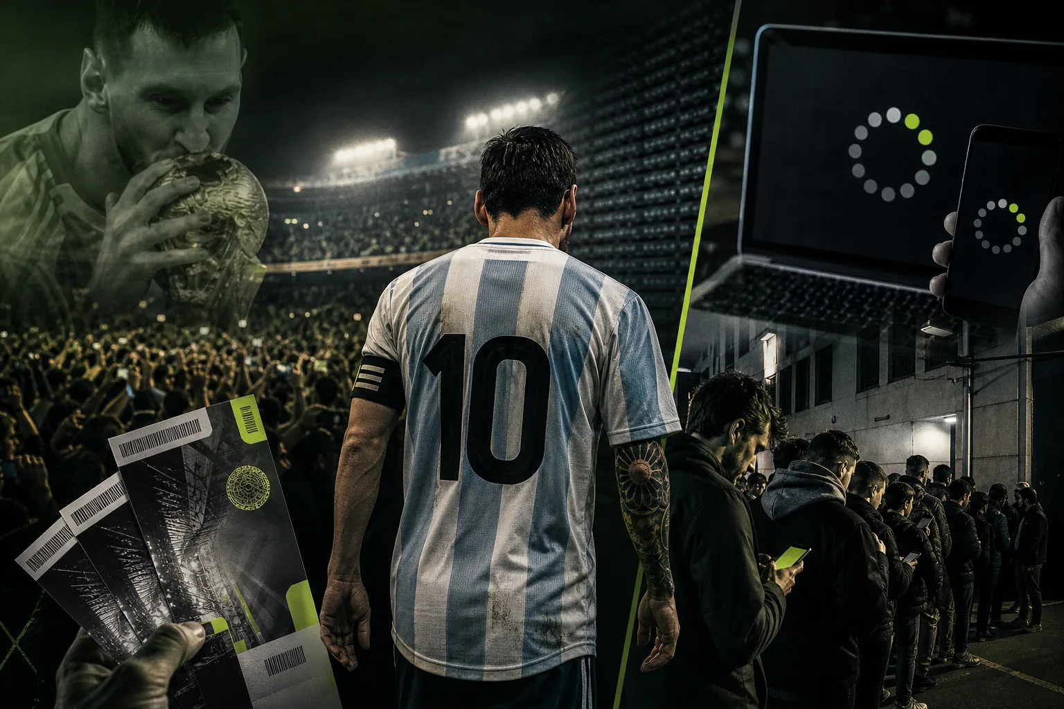 Titelbild: Messi‑Abschied: Tickets für Argentinien gegen Benin binnen zwei Stunden ausverkauft