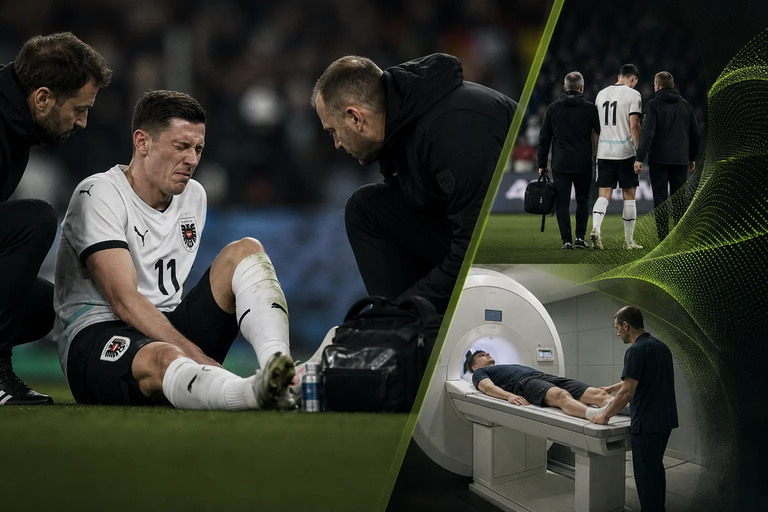 Titelbild: Michael Gregoritsch nach Knöchelumknick: ÖFB meldet nach MRT Entwarnung