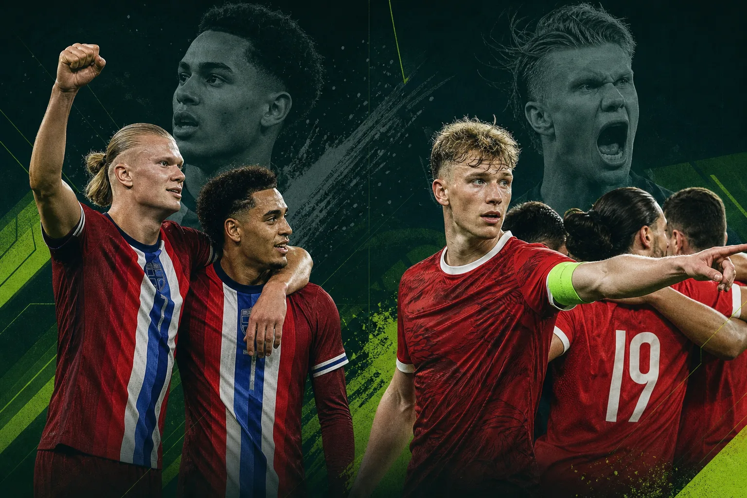 Titelbild: RB‑Profis international: Nusa legt für Haaland auf, Seiwald führt Österreich als Kapitän