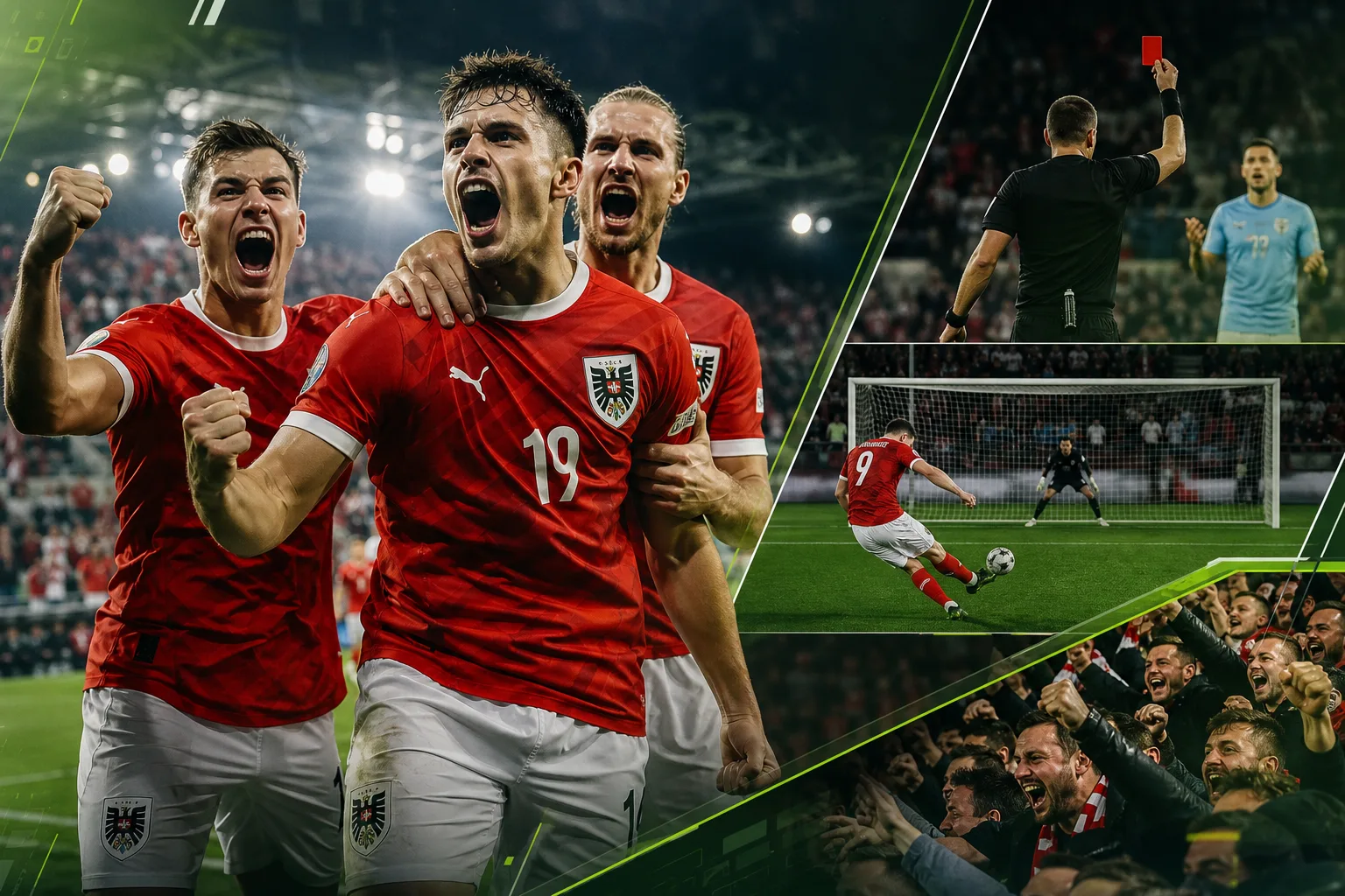 Titelbild: Österreich siegt spät gegen Israel in Linz durch Doppelschlag
