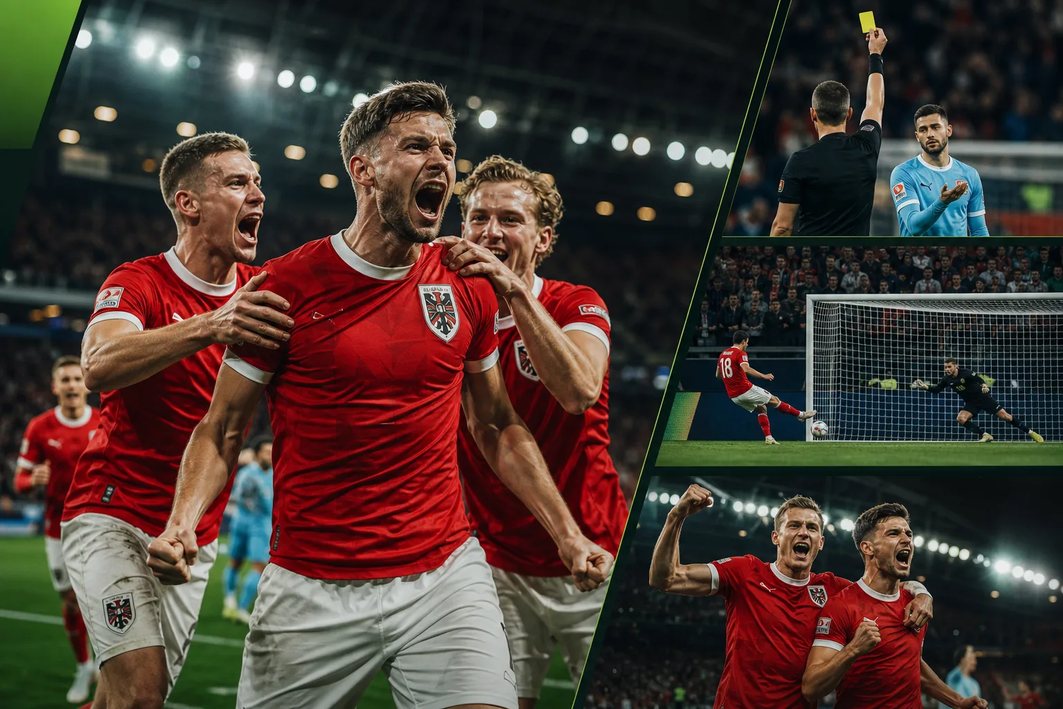 Titelbild: Österreich siegt 3:1 gegen Israel in Linz