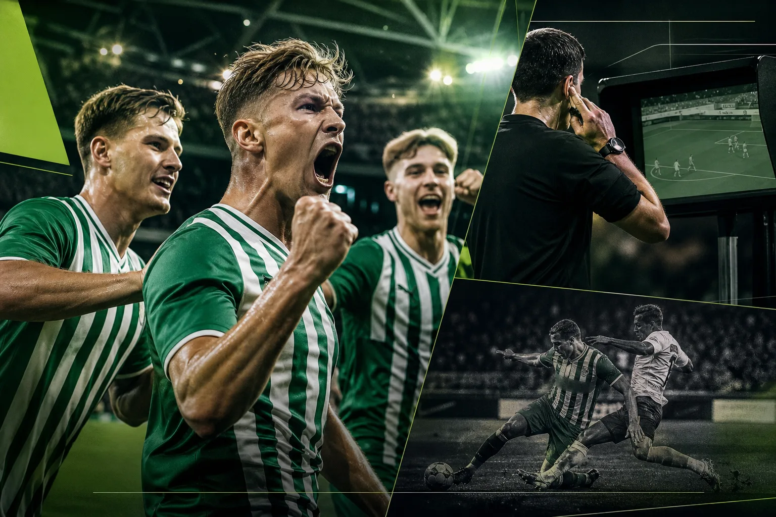Titelbild: Rapid bezwingt WSG Tirol 3:0 – Heimsieg in Hütteldorf und VAR-Debatte