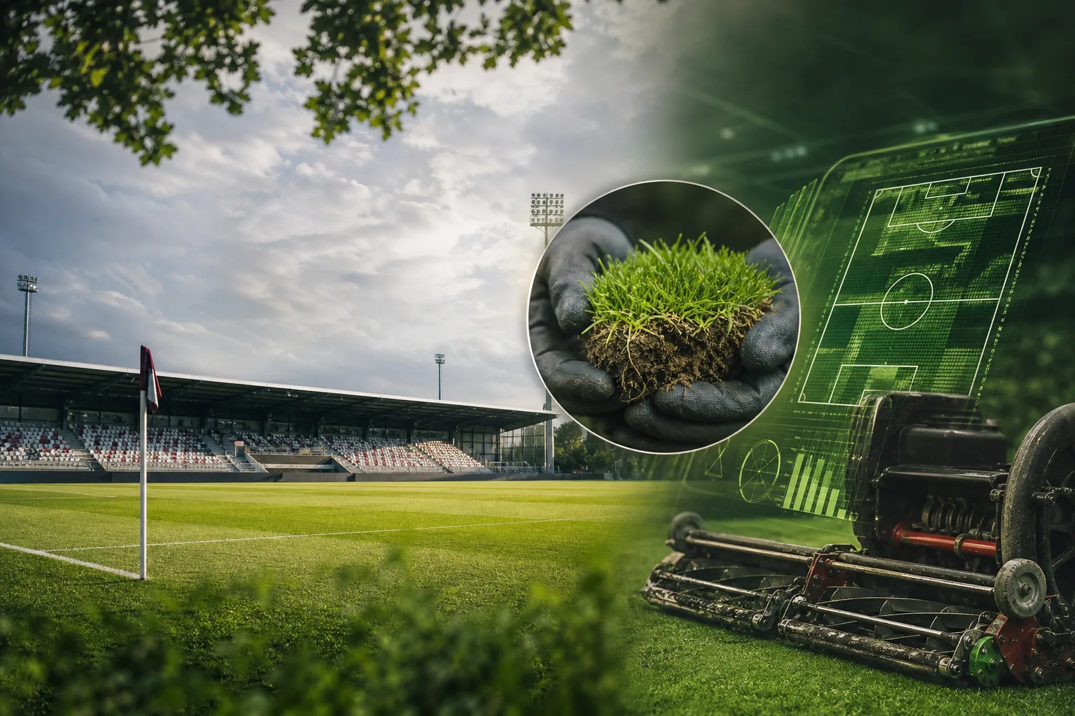 Titelbild: RB Leipzig erhält „Pitch of the Year“ für Cottaweg‑Rasen