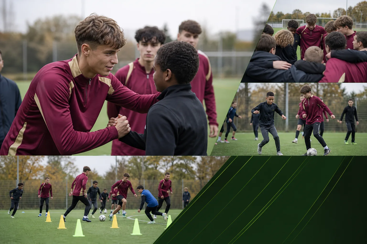 Titelbild: Servette FC M17 besuchen «Les Enfants du Parc» und führen Sportworkshops durch