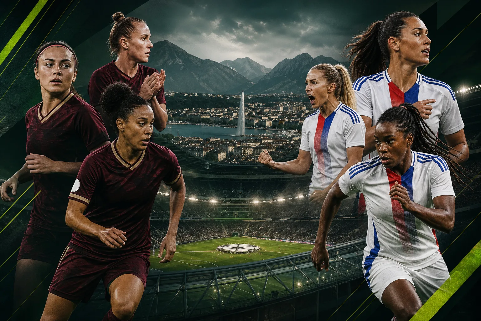 Titelbild: Servette empfängt OL Lyon: Ligaphase‑Auftakt der UEFA Women’s Champions League im Stade de Genève