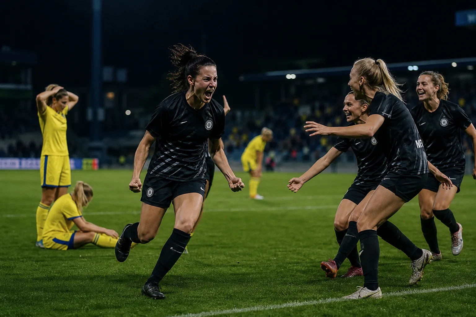 Titelbild: Sturm Frauen holen in St. Pölten ein 2:2 in der 9. Runde der ADMIRAL Frauen Bundesliga