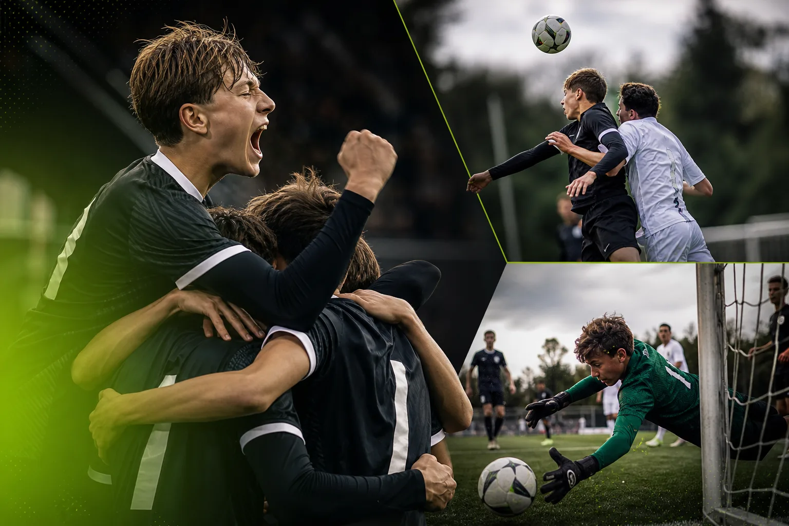 Titelbild: Sturm Graz Akademie gewinnt U16, U15 und U18 teilen Punkte gegen WAC