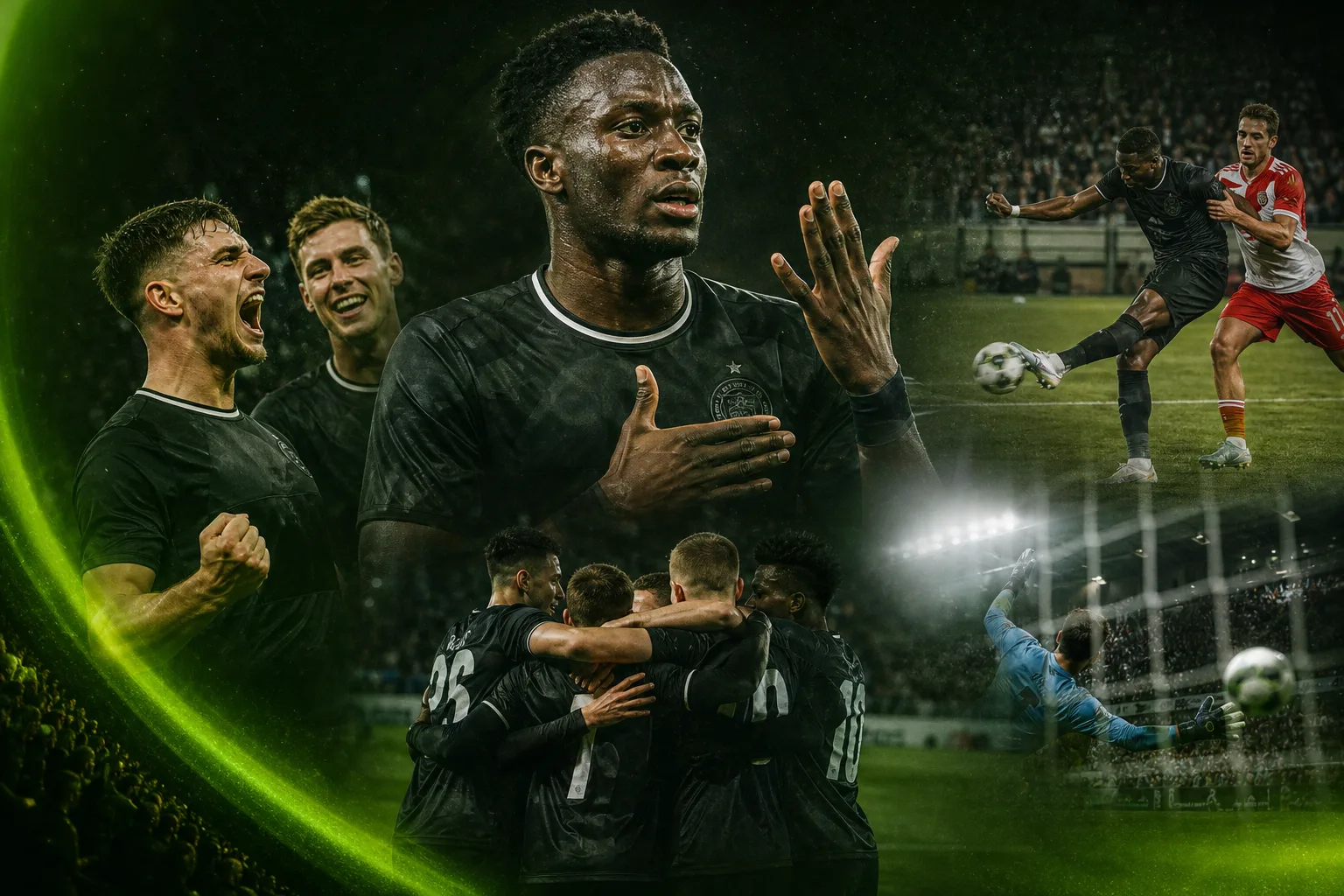 Titelbild: Sturm Graz demontiert GAK mit 6:1 – Diakité trifft dreifach im 204. Derby