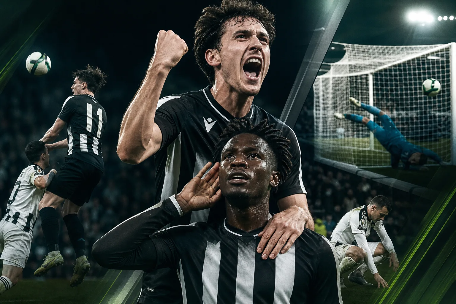 Titelbild: Sturm Graz bezwingt LASK 2:1 – Mamageishvili und Debütant Diakite köpfen Heimsieg