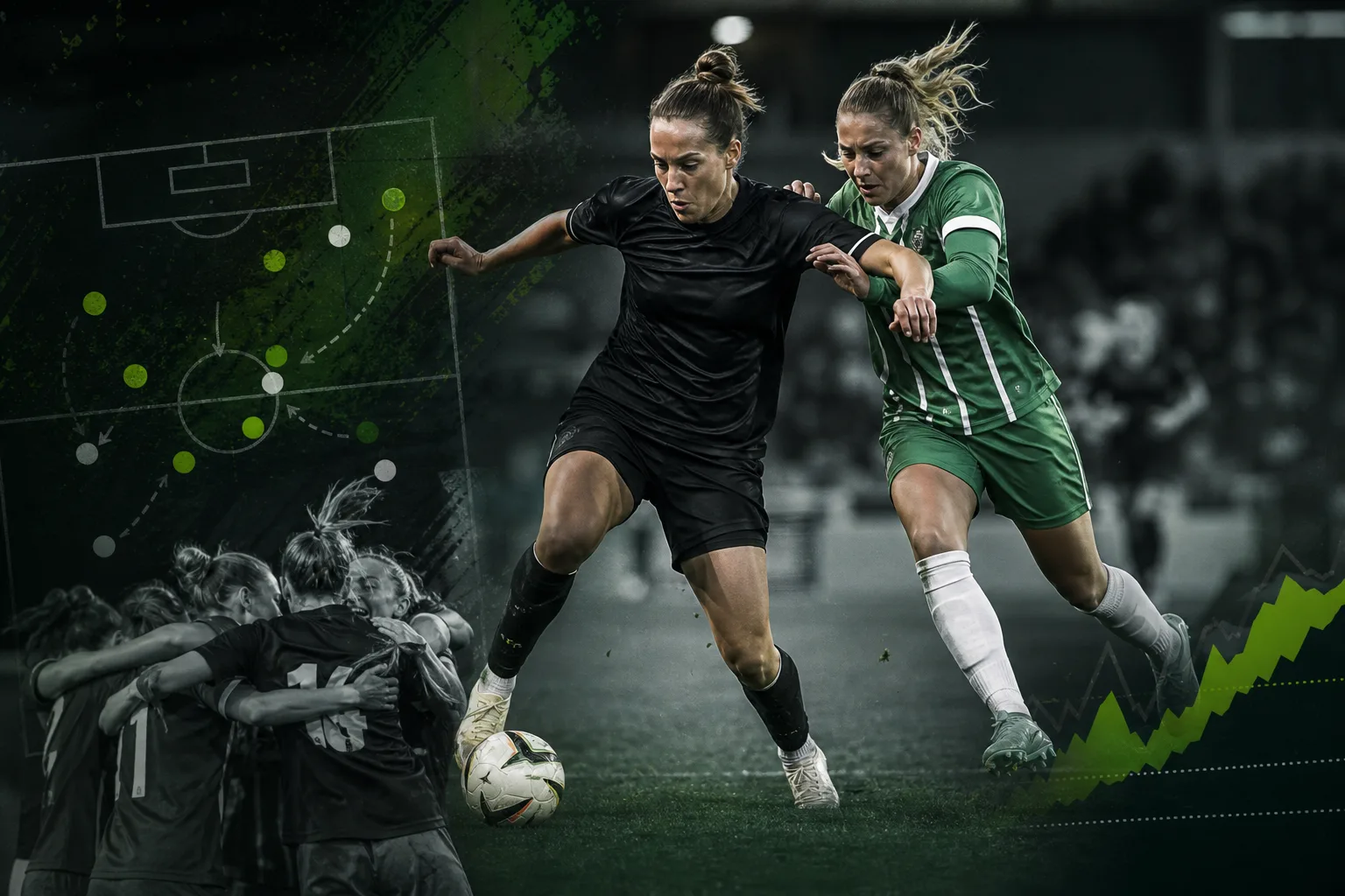 Titelbild: Sturm Graz gegen SK Rapid (Frauen): Spielbericht, Analyse und Bedeutung für die Meisterschaft