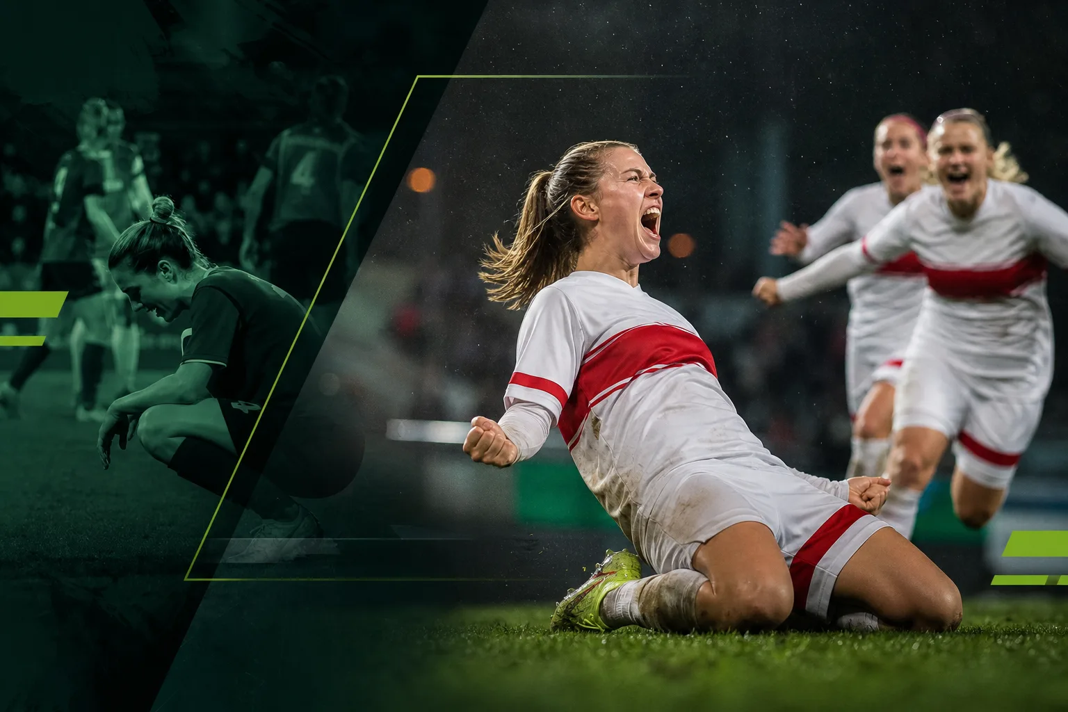 Titelbild: VfB Stuttgart dreht gegen Turbine Potsdam: Hagel trifft in der Verlängerung