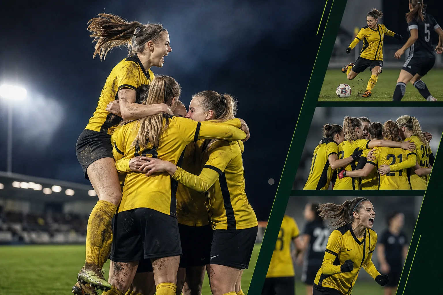 Titelbild: YB Frauen feiern 26:0‑Kantersieg im AXA Womens Cup